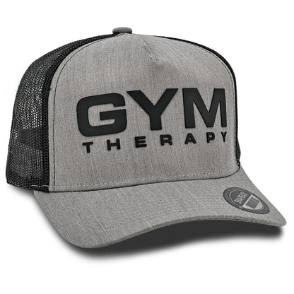 Gymish Workout Gym Hats for Men, Athletic Training Trucker Hat, Funny Gym Hats. GYMISH-HAT-THERAPY Hat GYMISH LIFESTYLE