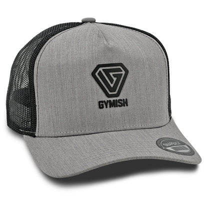 Gymish Workout Gym Hats for Men, Athletic Training Trucker Hat, Funny Gym Hats. GYMISH-HAT-LOGO Hat GYMISH LIFESTYLE