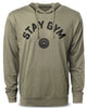 130. Stay Gym Funny Workout Hoodie for Men
