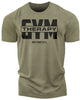 129. Gym Therapy V2 Funny Motivational Workout Gym T-Shirt for Men