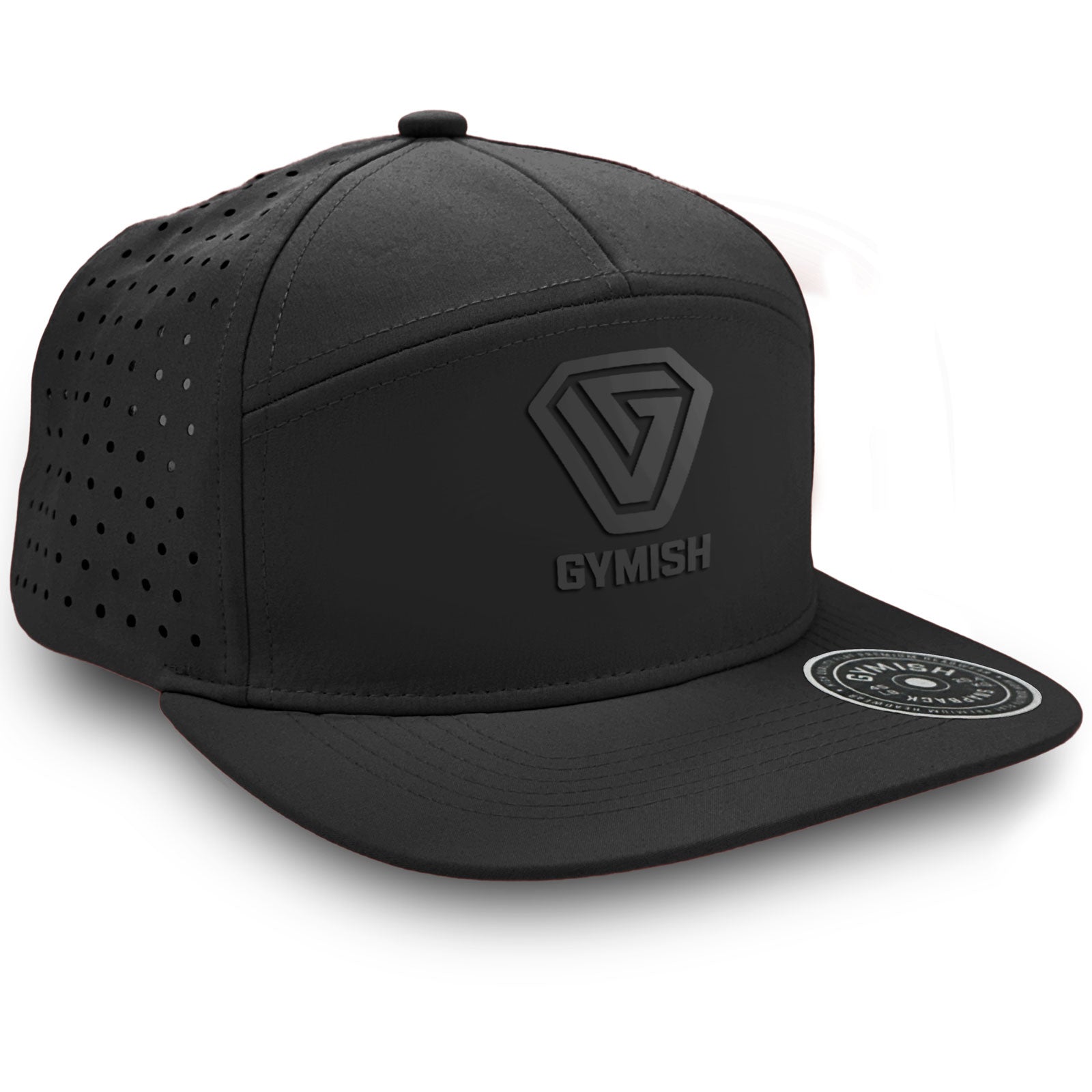 Gymish Workout Gym Hats for Men GYMISH-HAT-BLACK Hat GYMISH LIFESTYLE