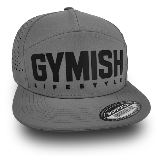 Gymish Lifestyle Workout Gym Hats for Men GYMISH-HAT-GREY Hat GYMISH LIFESTYLE