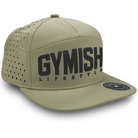 Gymish Lifestyle Workout Gym Hats for Men GYMISH-HAT-MILITARY Hat GYMISH LIFESTYLE