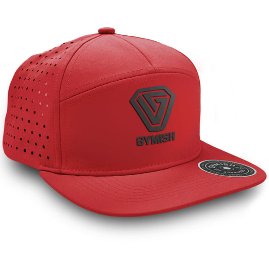 Gymish Workout Gym Hats for Men GYMISH-HAT-RED Hat GYMISH LIFESTYLE