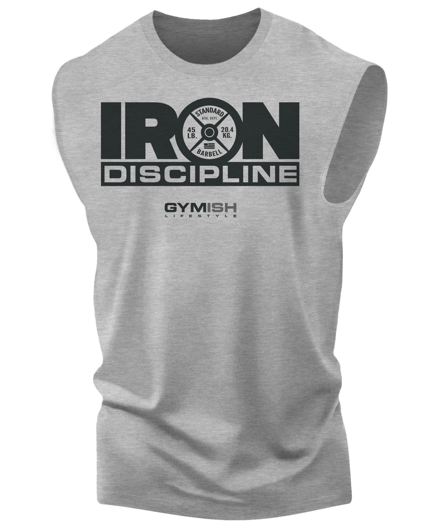 Iron Discipline Muscle Tank Top, Sleeveless Workout Shirt, Lifting Shirt, Gym Shirt