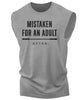 156. Mistaken Workout Funny Muscle Tank Top for Men