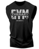 129. Gym Therapy V2 Workout Funny Muscle Tank Top for Men