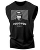 151. You vs You Workout Funny Muscle Tank Top for Men