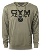 040. Gym Addict Motivational Workout Hoodie for Men