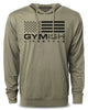 074. Gymish Flag Funny Workout Hoodie for Men