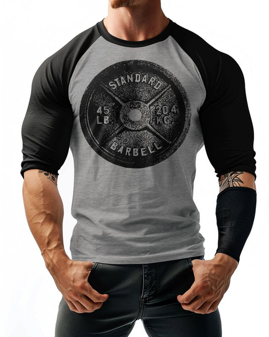 01- RAGLAN Deadlift Workout Gym T-Shirt for Men - Gymish - - #Gym Shirts# - - #Workout T-Shirts#