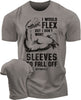 015. I Would Flex Funny Motivational Workout Gym T-Shirt for Men