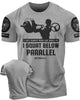 016. I DON'T ALWAYS SQUAT Funny Motivational Workout Gym T-Shirt for Men