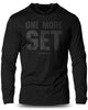 018. One More Set Lightweight Long Sleeve Hooded T-shirt for Men