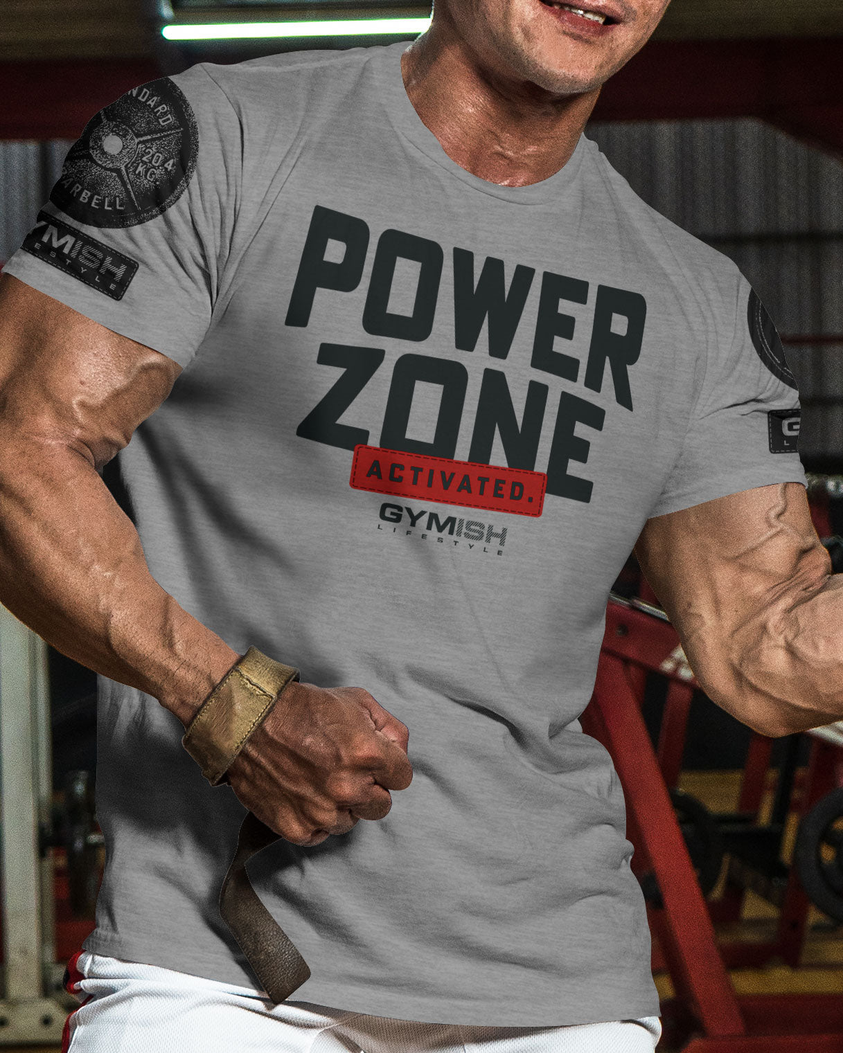 150. Activated Funny Motivational Workout Gym T-Shirt for Men T-Shirt GYMISH LIFESTYLE