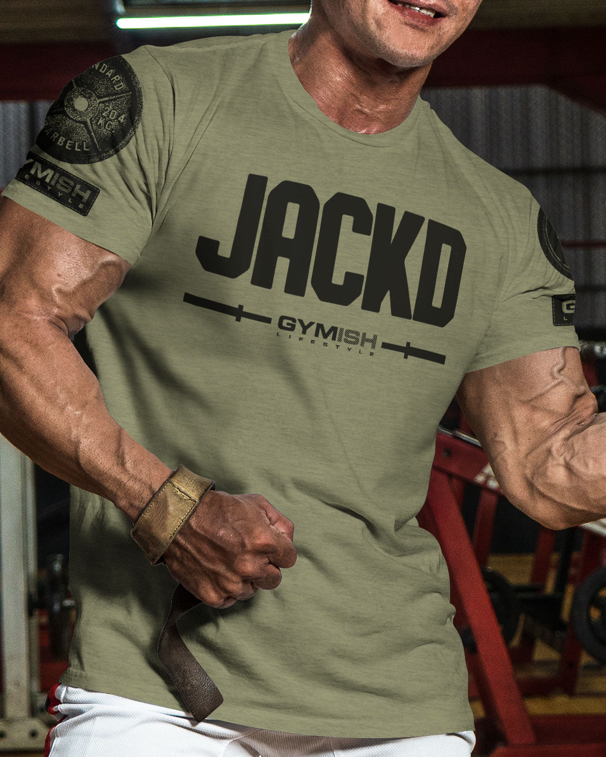 140. Jackd Funny Motivational Workout Gym T-Shirt for Men T-Shirt GYMISH LIFESTYLE