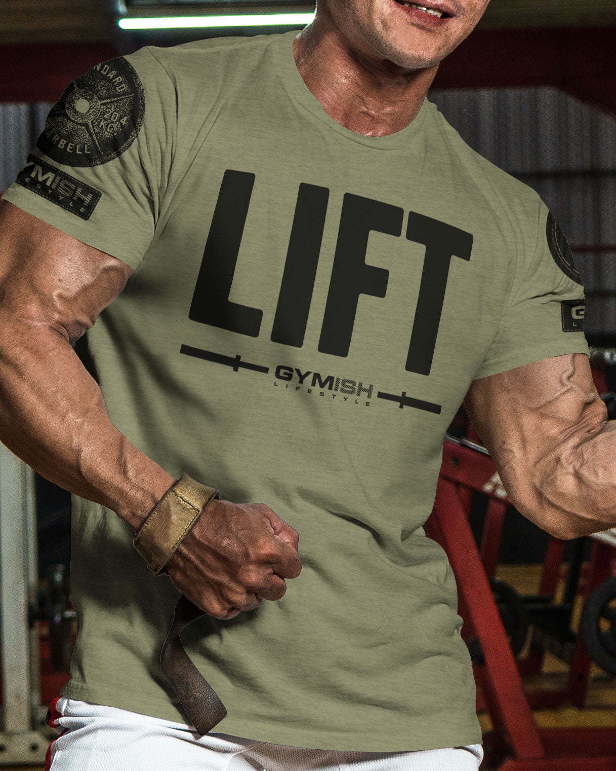 137. Lift Funny Motivational Workout Gym T-Shirt for Men T-Shirt GYMISH LIFESTYLE