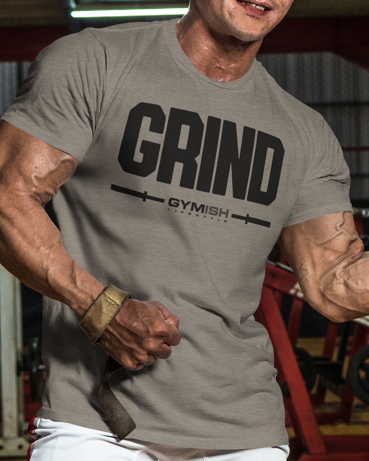 139. Grind Funny Motivational Workout Gym T-Shirt for Men T-Shirt GYMISH LIFESTYLE