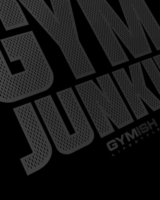 GYMISH Gym Junkie Funny Workout Gym T-Shirt for Men T-Shirt GYMISH LIFESTYLE