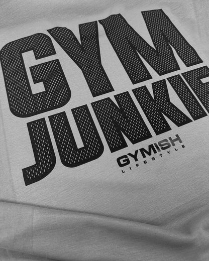 GYMISH Gym Junkie Funny Workout T-Shirt for Men