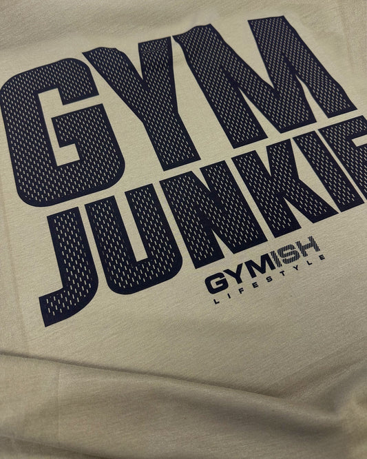 GYMISH Gym Junkie Funny Workout Gym T-Shirt for Men T-Shirt GYMISH LIFESTYLE