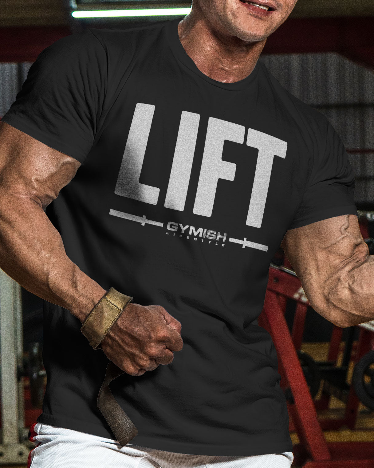 137. Lift Funny Motivational Workout Gym T-Shirt for Men T-Shirt GYMISH LIFESTYLE