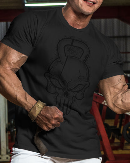028. Gym Reaper Funny Motivational Workout Gym T-Shirt for Men T-Shirt GYMISH LIFESTYLE