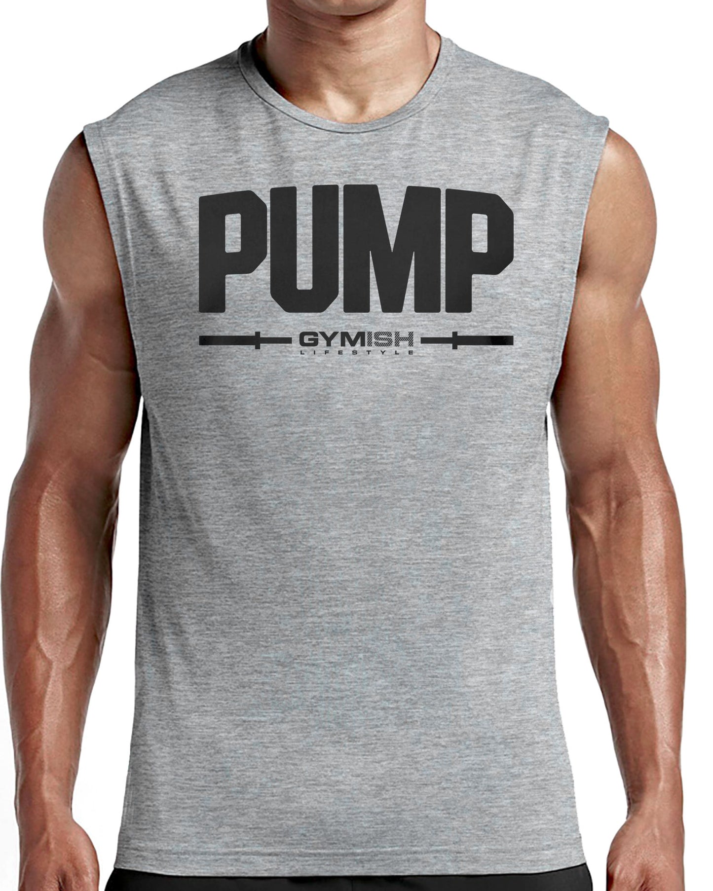 132. Pump Workout Funny Muscle Tank Top for Men T-Shirt GYMISH LIFESTYLE