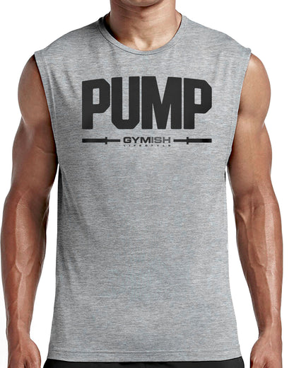 132. Pump Workout Funny Muscle Tank Top for Men T-Shirt GYMISH LIFESTYLE