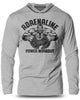 020. Adrenaline Lightweight Long Sleeve Hooded T-shirt for Men