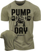 024. Pump Day Funny Motivational Workout Gym T-Shirt for Men