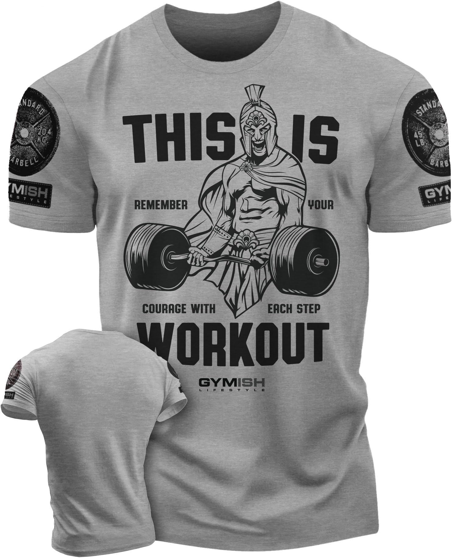 Spartan Gym Workout T Shirt Funny Gym Shirts Lifting T Shirt Deadlift Gymish