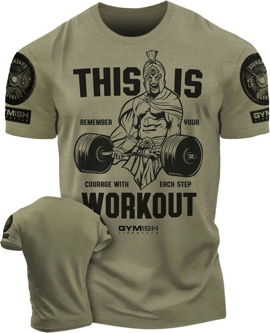 026. Spartan Gym Workout T-Shirt - Gymish - - #Gym Shirts# - - #Workout T-Shirts#