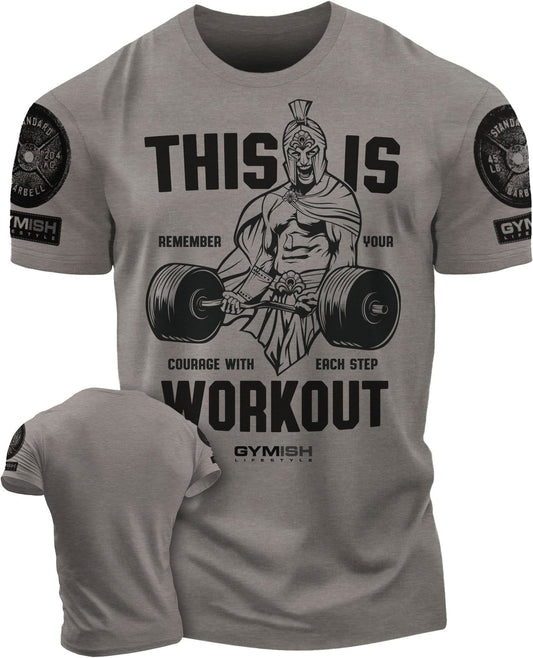 026. Spartan Gym Workout T-Shirt - Gymish - - #Gym Shirts# - - #Workout T-Shirts#