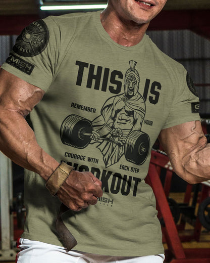 026. Spartan Gym Workout T-Shirt - Gymish - - #Gym Shirts# - - #Workout T-Shirts#