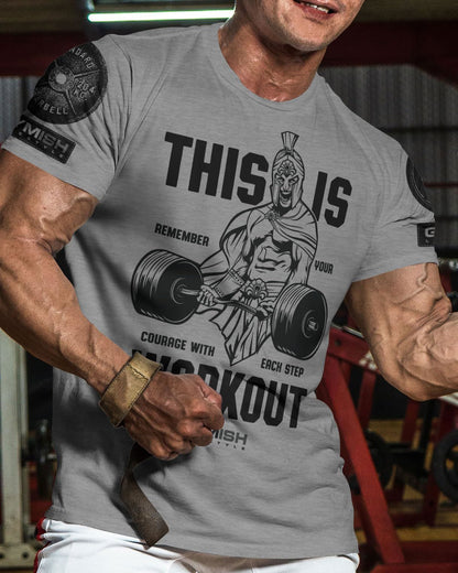 026. Spartan Gym Workout T-Shirt - Gymish - - #Gym Shirts# - - #Workout T-Shirts#
