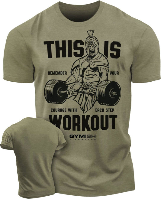 026. Spartan Gym Workout T-Shirt - Gymish - - #Gym Shirts# - - #Workout T-Shirts#