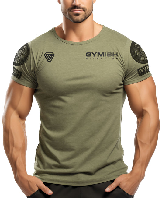125. GYMISH Great Future Back Design Funny Workout Gym T-Shirt for Men T-Shirt GYMISH LIFESTYLE