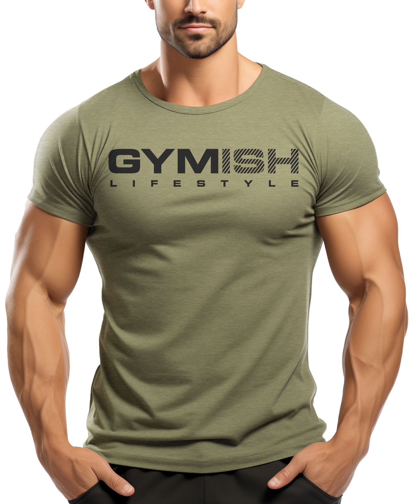 099. Mission In Progress Back Design Funny Workout Gym T-Shirt for Men T-Shirt GYMISH LIFESTYLE