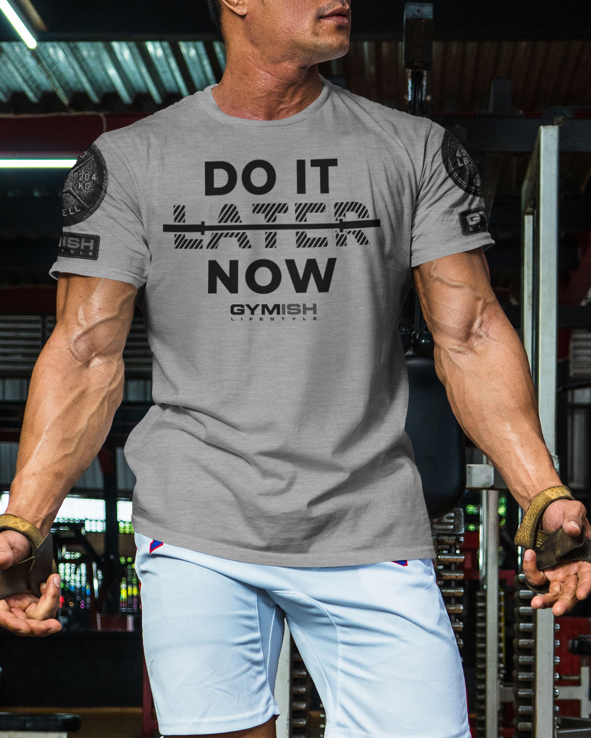 157. Do It Now Funny Motivational Workout Gym T-Shirt for Men T-Shirt GYMISH LIFESTYLE