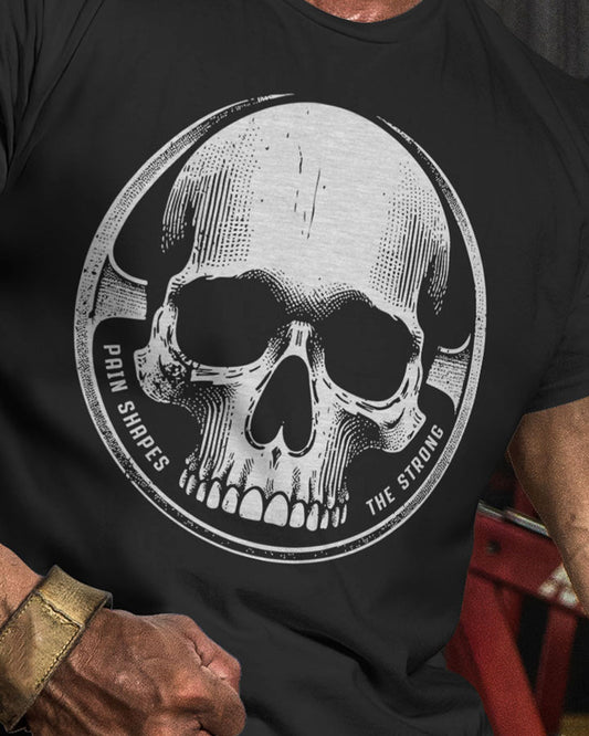 122. Pain Shapes Funny Motivational Workout Gym T-Shirt for Men T-Shirt GYMISH LIFESTYLE