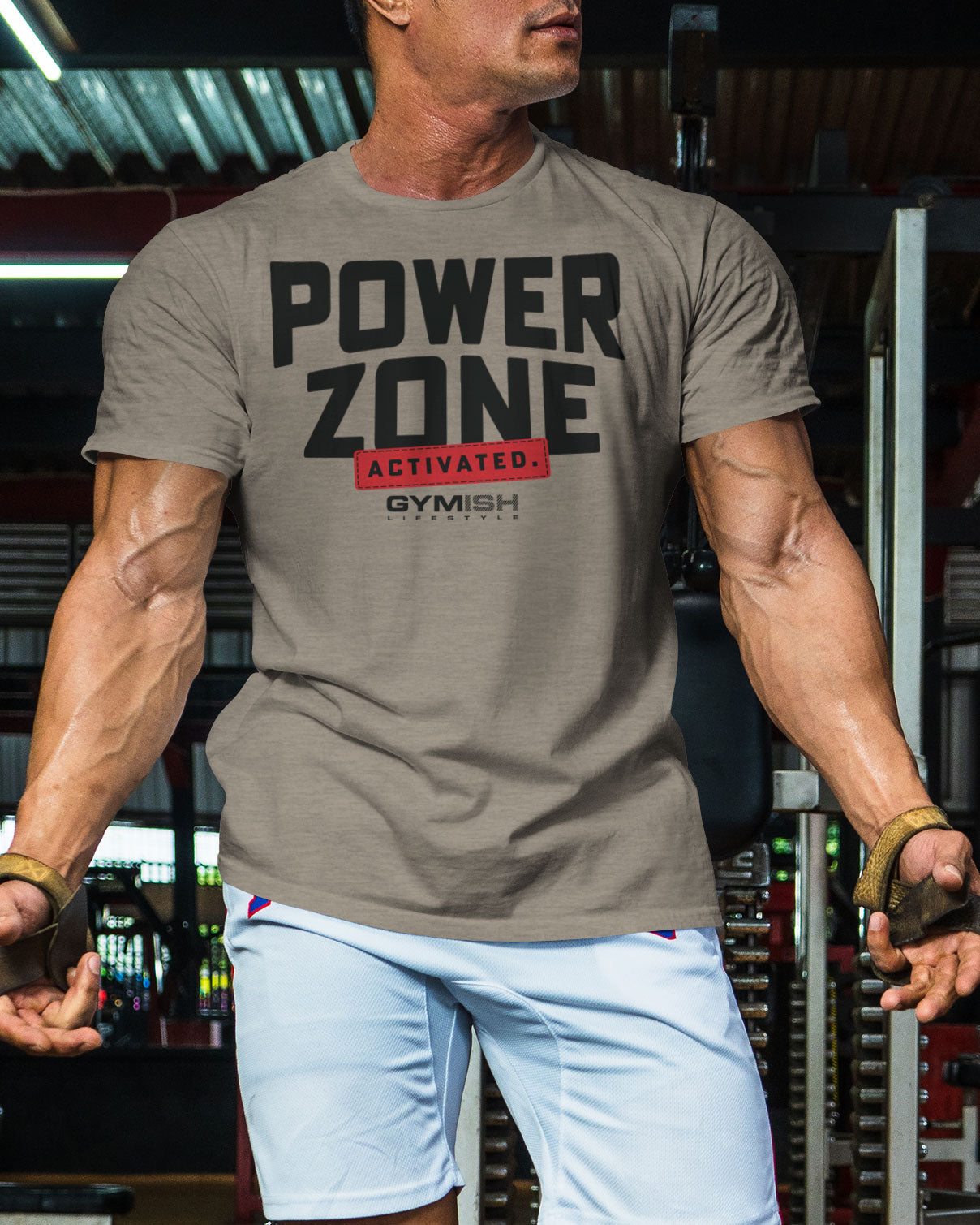 150. Activated Funny Motivational Workout Gym T-Shirt for Men T-Shirt GYMISH LIFESTYLE