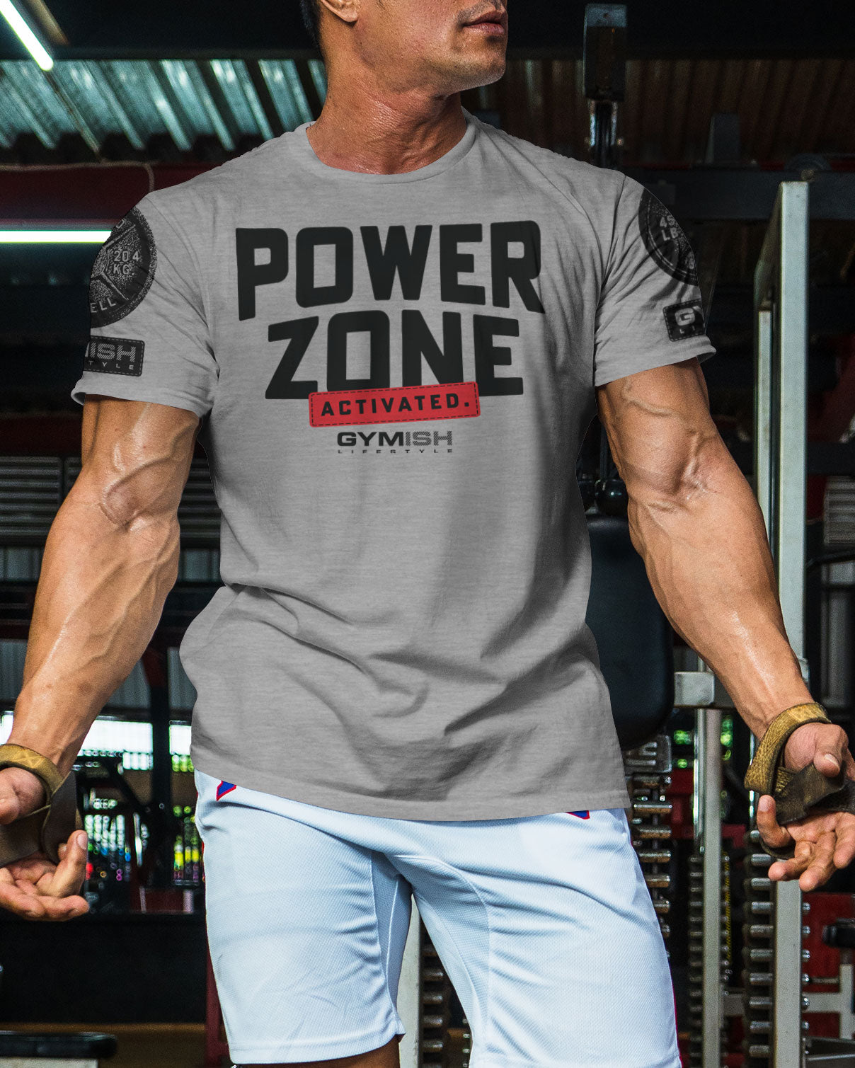 150. Activated Funny Motivational Workout Gym T-Shirt for Men T-Shirt GYMISH LIFESTYLE