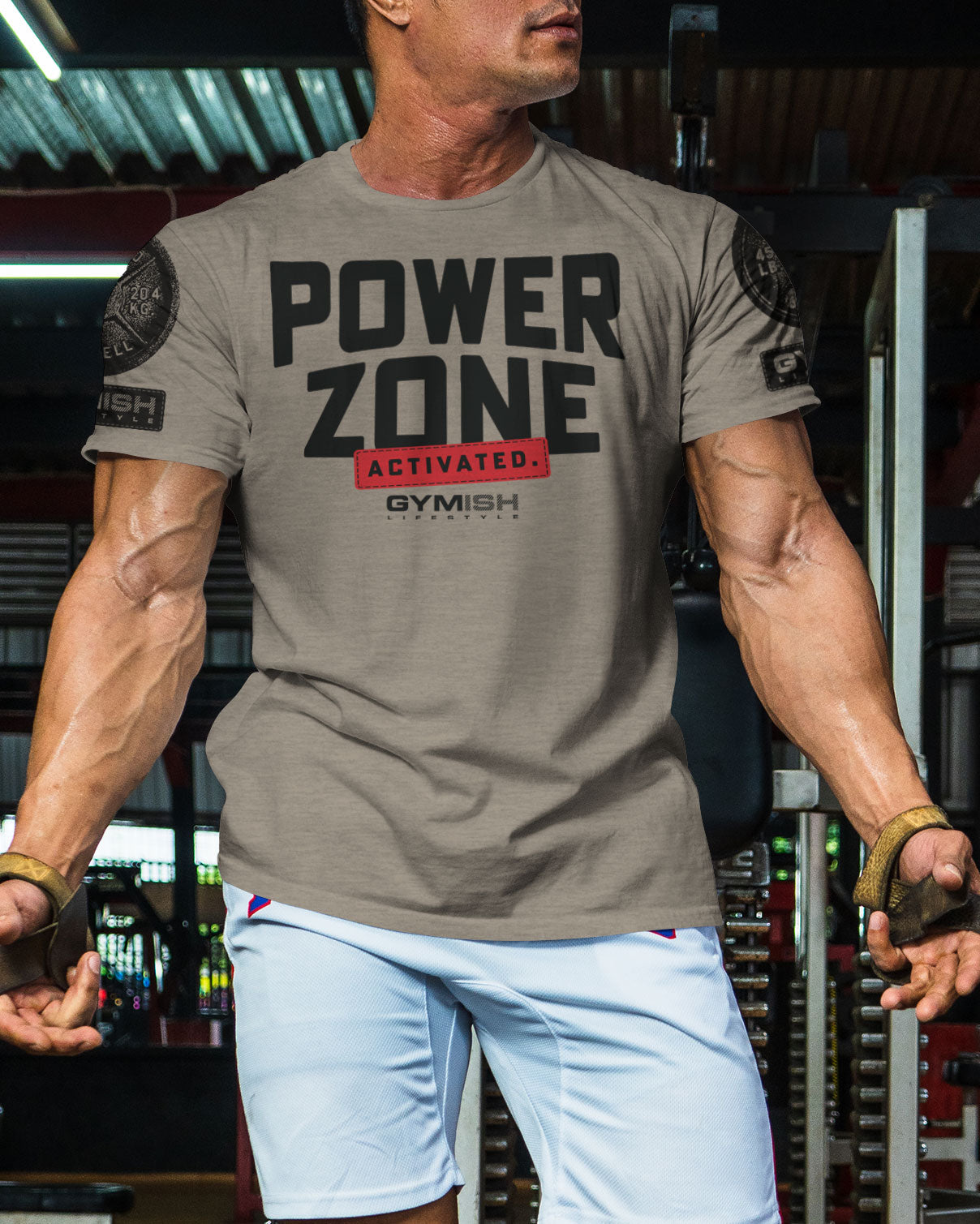 150. Activated Funny Motivational Workout Gym T-Shirt for Men T-Shirt GYMISH LIFESTYLE