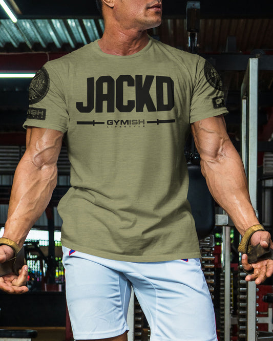 140. Jackd Funny Motivational Workout Gym T-Shirt for Men T-Shirt GYMISH LIFESTYLE