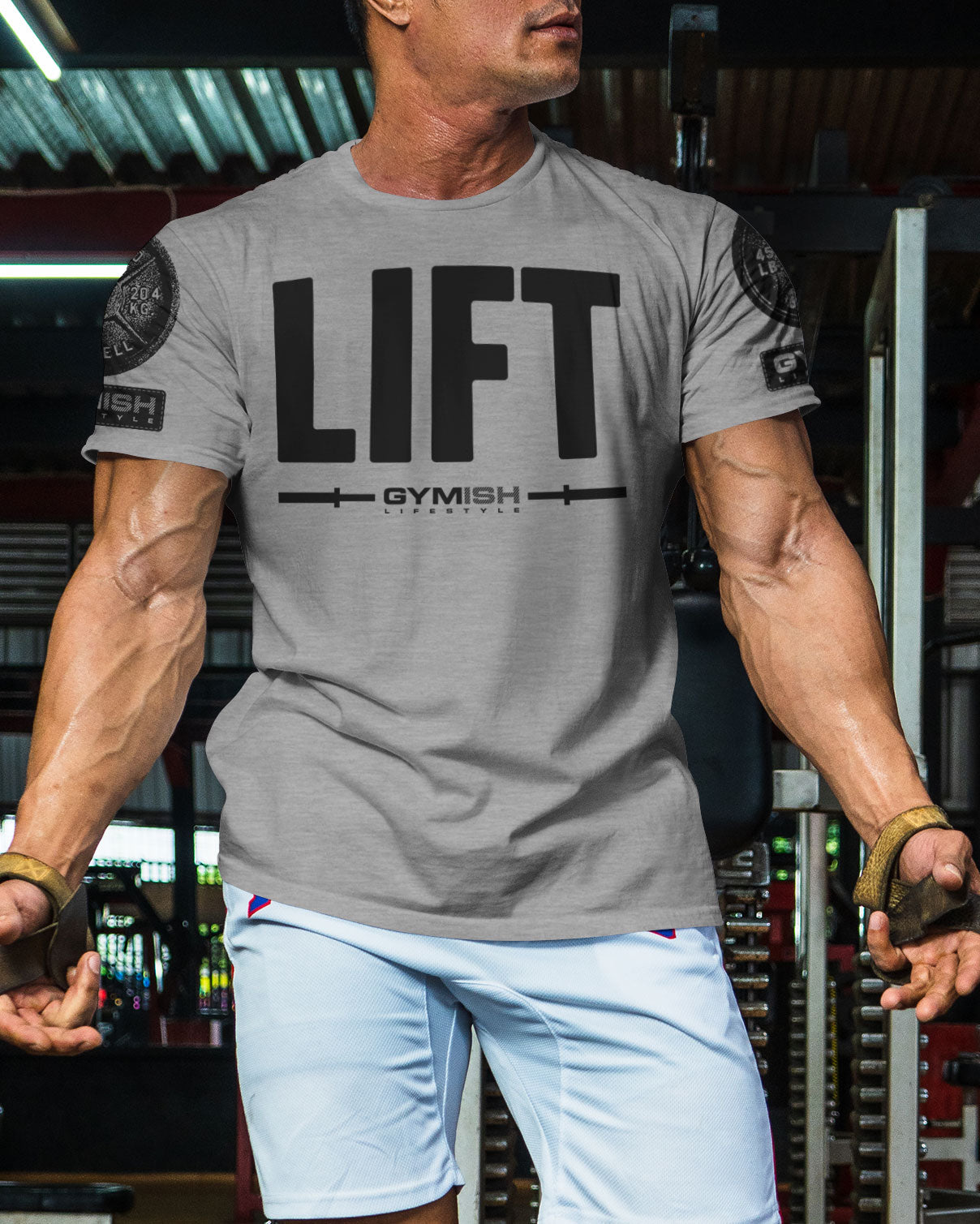 137. Lift Funny Motivational Workout Gym T-Shirt for Men T-Shirt GYMISH LIFESTYLE