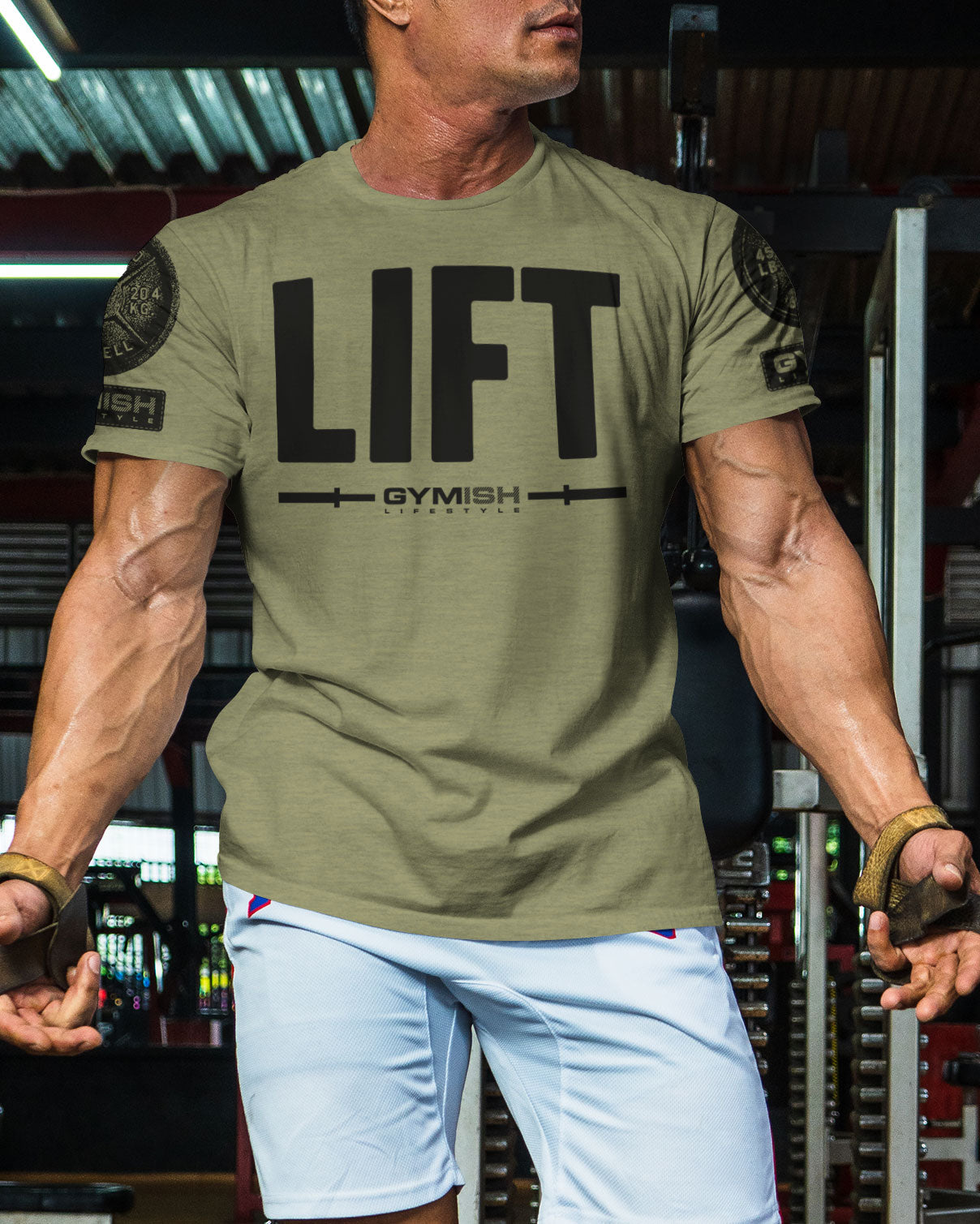 137. Lift Funny Motivational Workout Gym T-Shirt for Men T-Shirt GYMISH LIFESTYLE