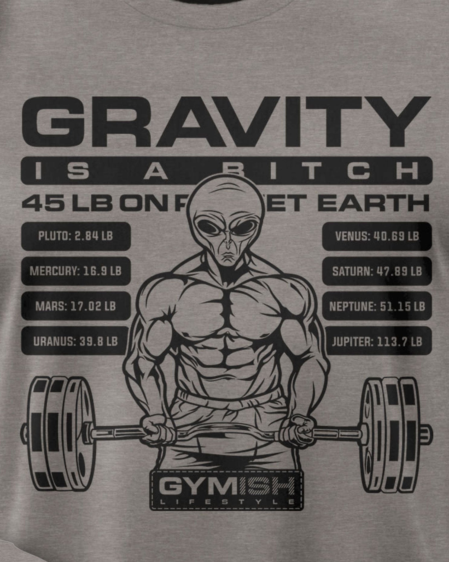 104. Defy Gravity Funny Workout Gym T-Shirt for Men T-Shirt GYMISH LIFESTYLE