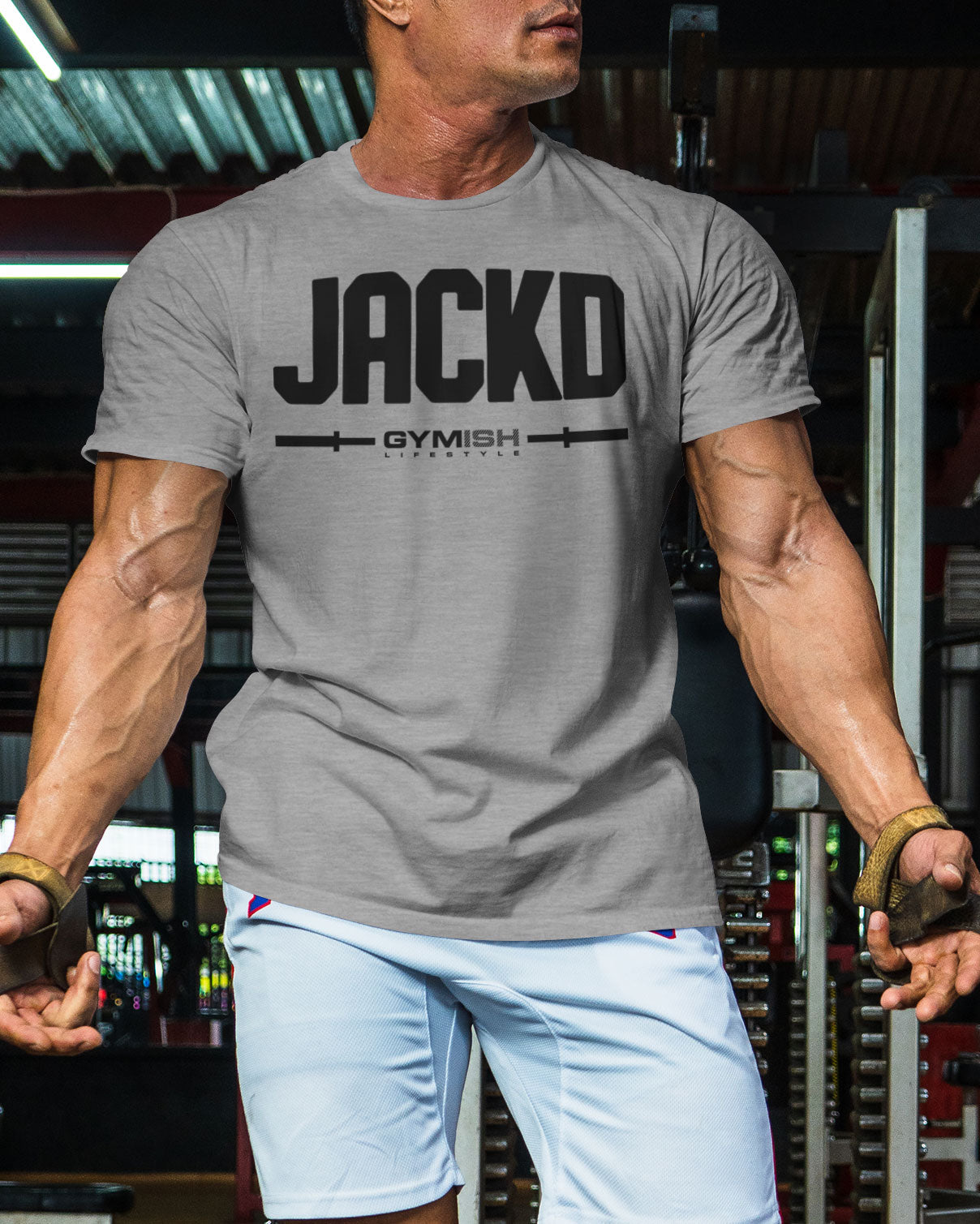 140. Jackd Funny Motivational Workout Gym T-Shirt for Men T-Shirt GYMISH LIFESTYLE