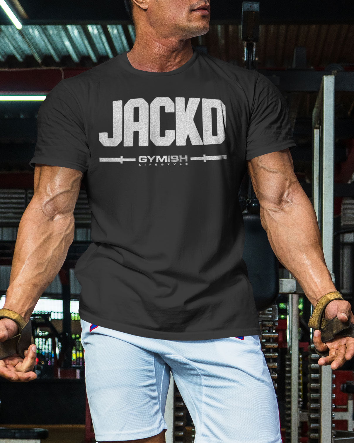 140. Jackd Funny Motivational Workout Gym T-Shirt for Men T-Shirt GYMISH LIFESTYLE